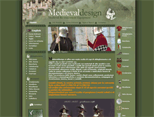 Tablet Screenshot of medievaldesign.com